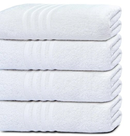 Hotel bath towels & washcloths